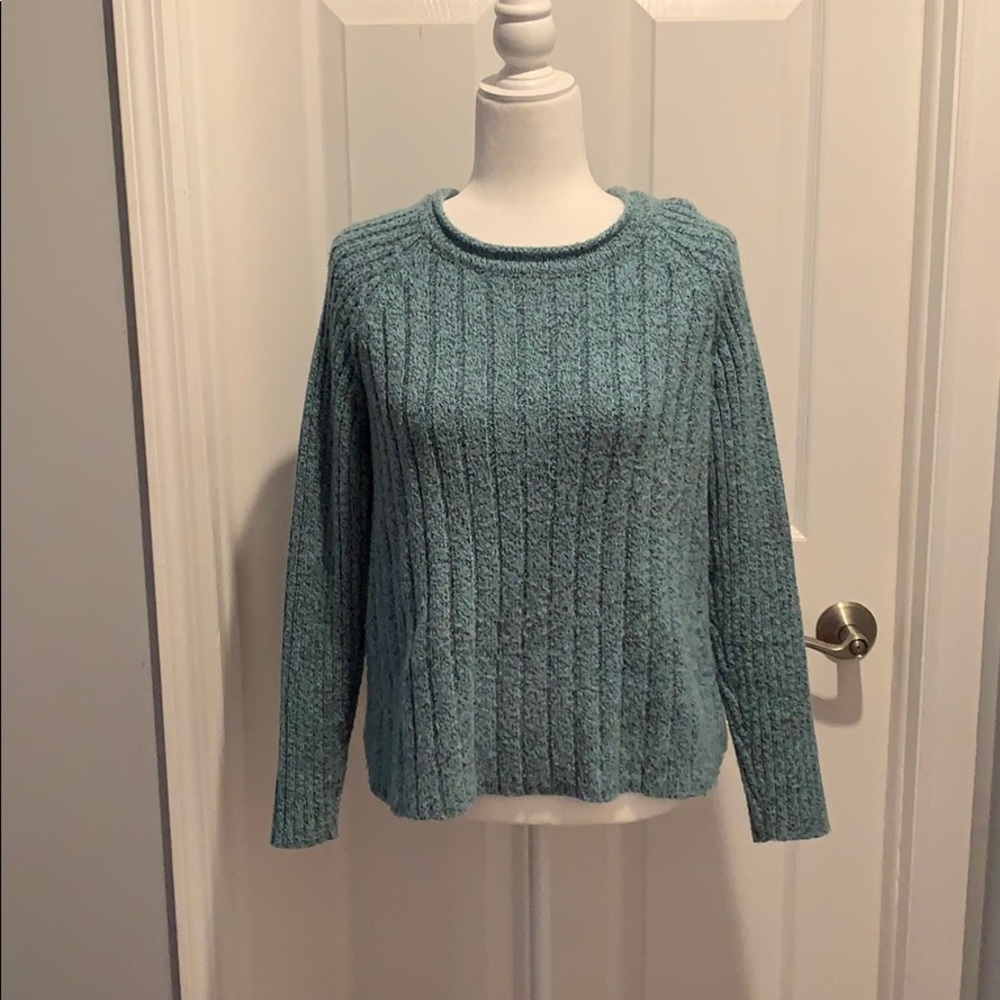 Knitted Blue Debbie Morgan Sweater